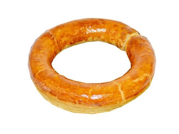 Roomboter amandelkerstkrans zonder deco