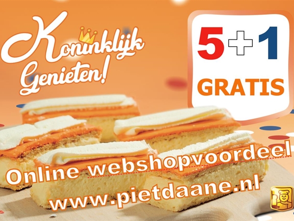 Koningsdag Voordeelactie voorverkoop