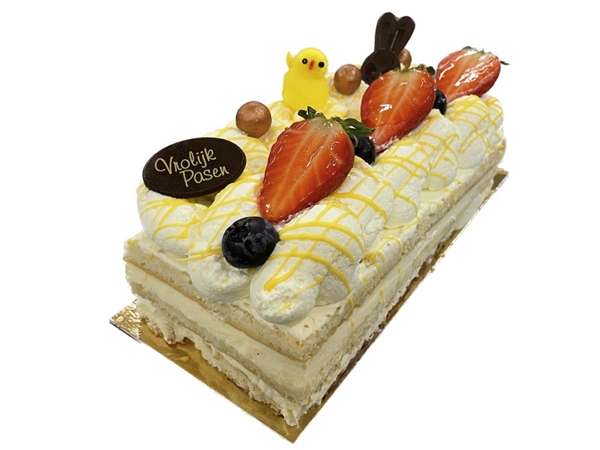 Paas slagroomschnitt