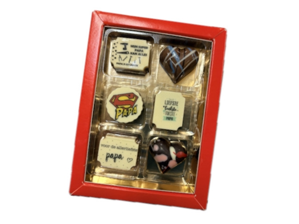 6 Vaderdag bonbons