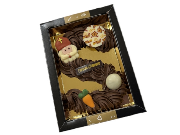 Chocoladeletter klein melk