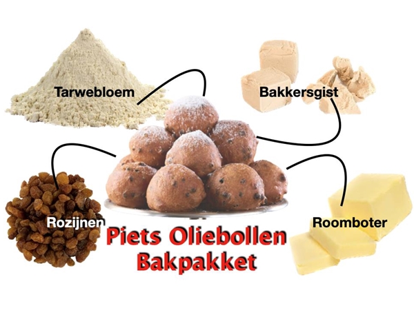 Oliebol Bak het zelf pakket